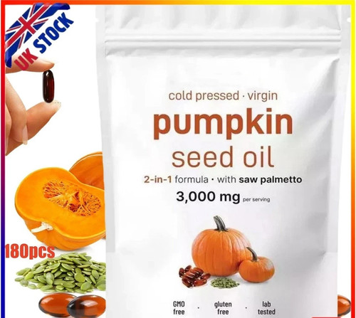 Pumpkin seed oil with - pumpkin,