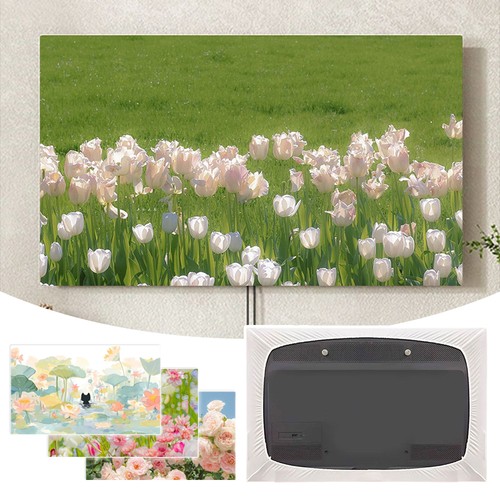 Floral print elastic dust - tv,