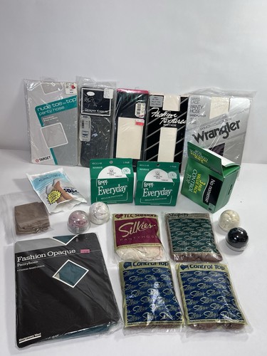Vintage pantyhose lot new - new, old