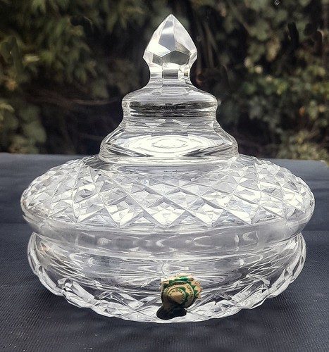 Waterford crystal lidded - crystal,