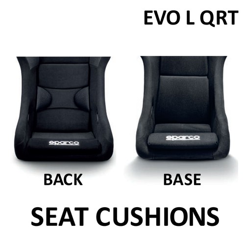 Sparco seat cushions for - evo, l