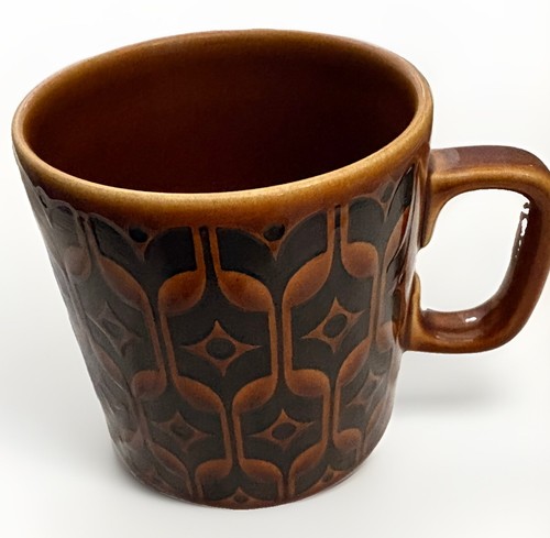 Vintage hornsea pottery brown - pottery,