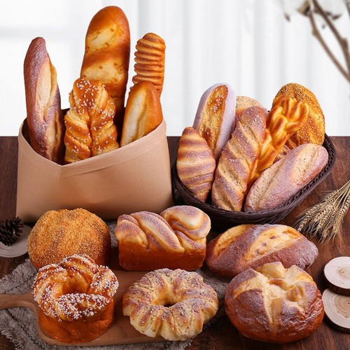 Artificial bread cake toast - bread,