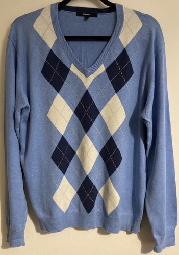 Mens gant knitted jumper - mens,