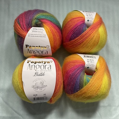 Papatya angora batik yarn - batik,