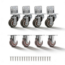 4Pcs Heavy Duty Swivel Castor