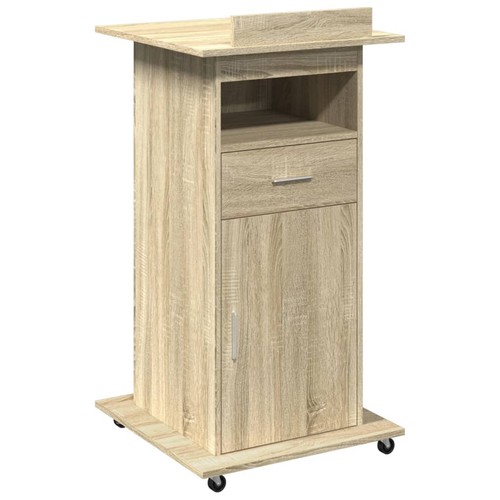 Lectern with wheels - wheels, and