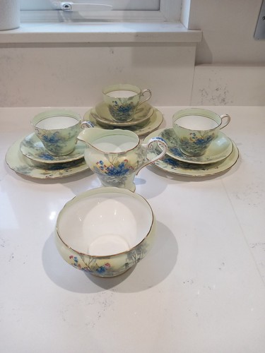 Vintage aynsley tea set - vintage, 11