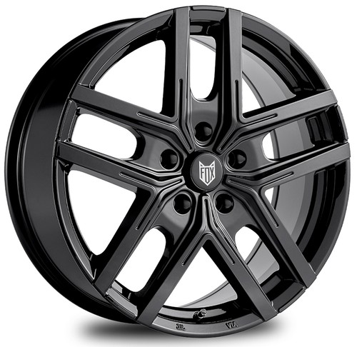 Alloy wheels fox wx5 black - alloy,