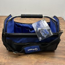 Kobalt 15” Tool Bag Tote 25 Carrying Pockets Heavy Duty Handle Bar Shoulder Stra