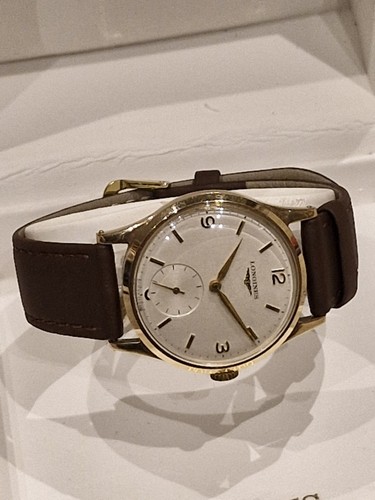 Longines 9ct gold manual wind