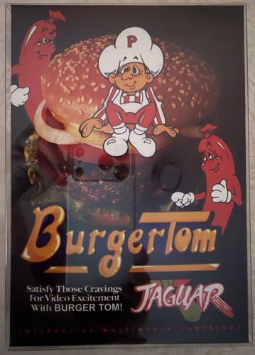 Burgertime atari jaguar cib - burgertime,