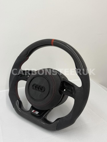 Audi carbon fibre steering - audi,