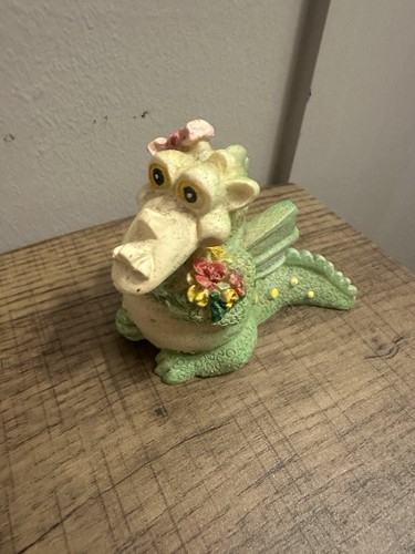 Green dragon ornament figurine - dragon,