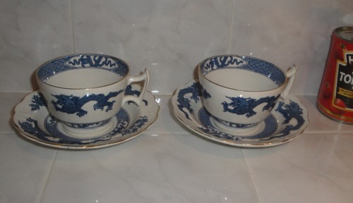 Vintage pair booths - pair, blue