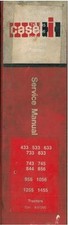 CASE IH TRACTOR 956 1056 1255 1455 & XL VERSIONS WORKSHOP SERVICE MANUAL