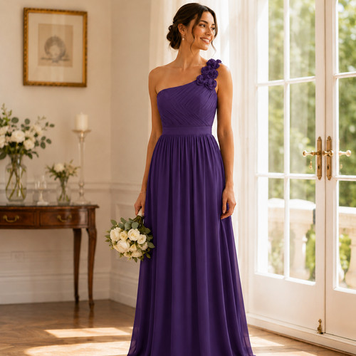 Daisy chiffon dress - dress, evening