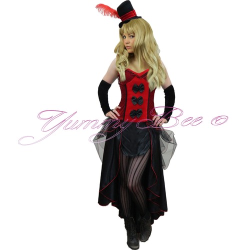 Burlesque costume saloon girl - costume,