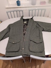 Hoggs of Fife Helmsdale W/P Tweed Shooting Jacket - Green size L or XL
