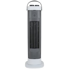 Challenge 2kw Oscillating Tower Ceramic Fan Heater  - 1 Year Guarantee