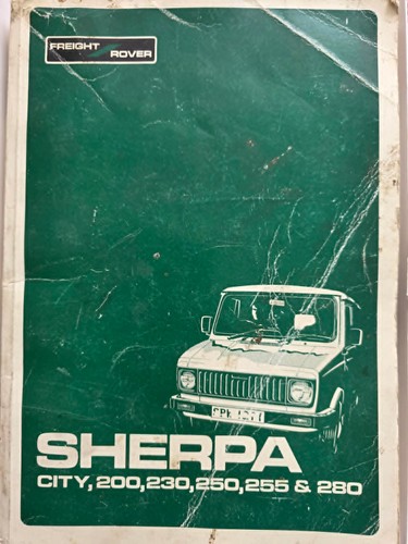 Freight rover sherpa - city, 200
