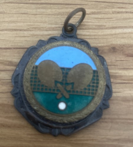 Vintage bronze table tennis - vintage,