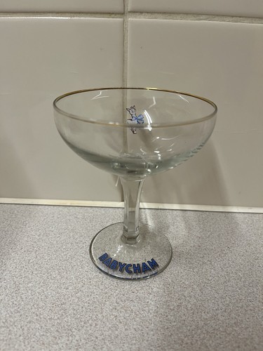 Small vintage babycham glass - vintage,