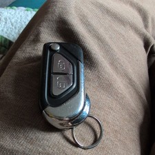 GENUINE CITROEN DS3 2 BUTTON REMOTE FLIP KEY FOB WORKING 