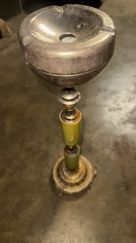 Vintage silver plated brass - silver,