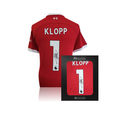 Jurgen Klopp Hand Signed