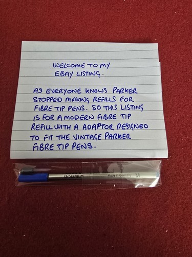 Parker vintage fibre - parker,