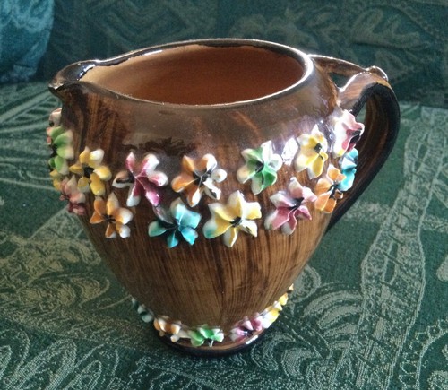 Vintage majolica terracotta - on,
