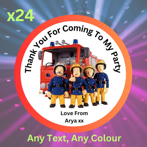 Any name personalised fireman - personalised,