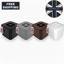 6L Octagonal Plastic Ice Bucket – Insulated Bar Cooler with Lid 4 Colours