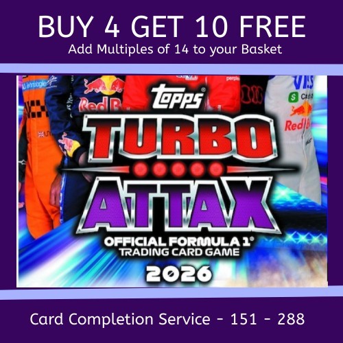 2026 topps turbo attax - f1,