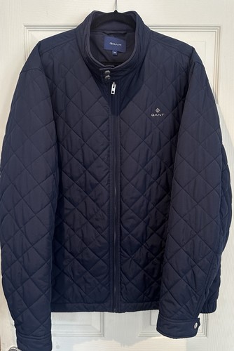 Men gant quilated jacket - quilated,