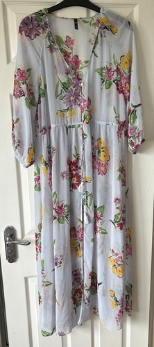 Worn once zara floral - zara, chiffon