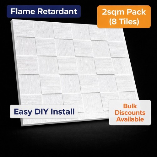 Polystyrene ceiling tiles 50cm - polystyrene,