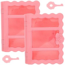  2 Pcs Keepsake Boxes with Lids Fake Book Decorative Storage Organizer