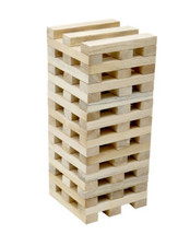 Large Scale Jenga Like Wooden
