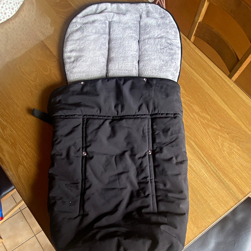 Black grey pushchair pram - black, &