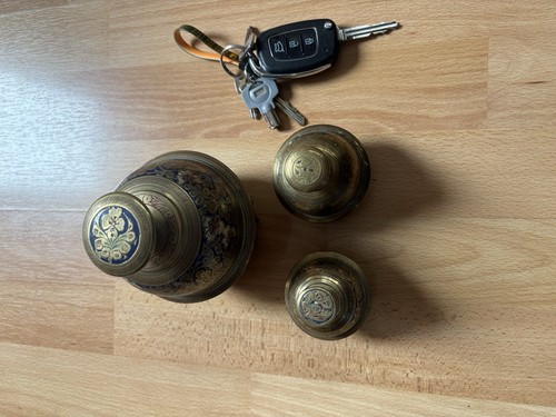 Vintage brass indian - indian, bell