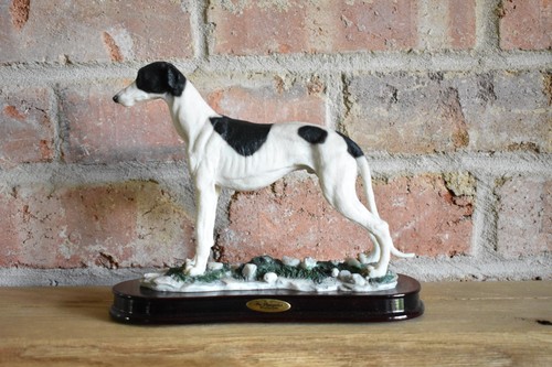 Greyhound standing plinth - greyhound,