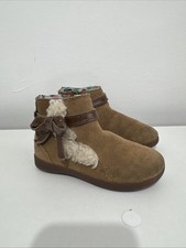 Kids Suede UGG Boots Tan