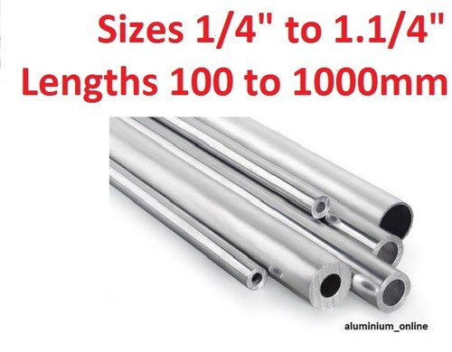 Aluminium round tube - aluminium,