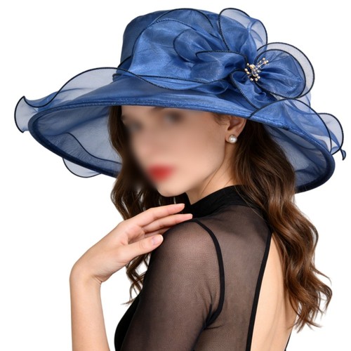 Organza fascinator hat - hat, for