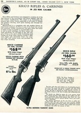 1962 Print Ad of Krico .222