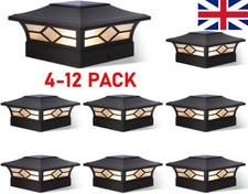 Solar Post Cap Lights Outdoor