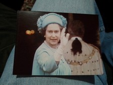 Vintage Photo Queen Elizabeth II Waving Wedding 1981