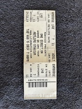 One Direction Ticket Stub